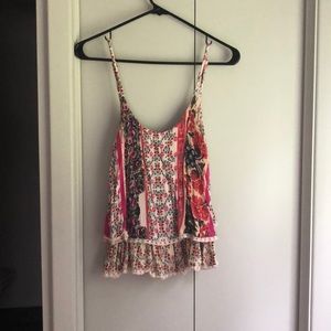 Floral Elegant Tank